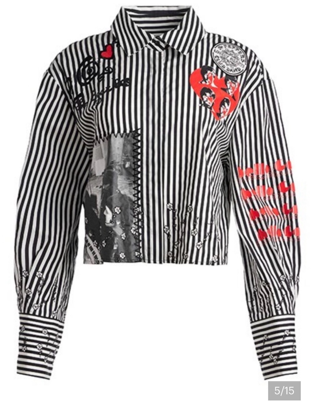 NWT- Alice + Oliva A+O XTHE
BEATLES PAM EMBROIDERED size S - Picture 4 of 17